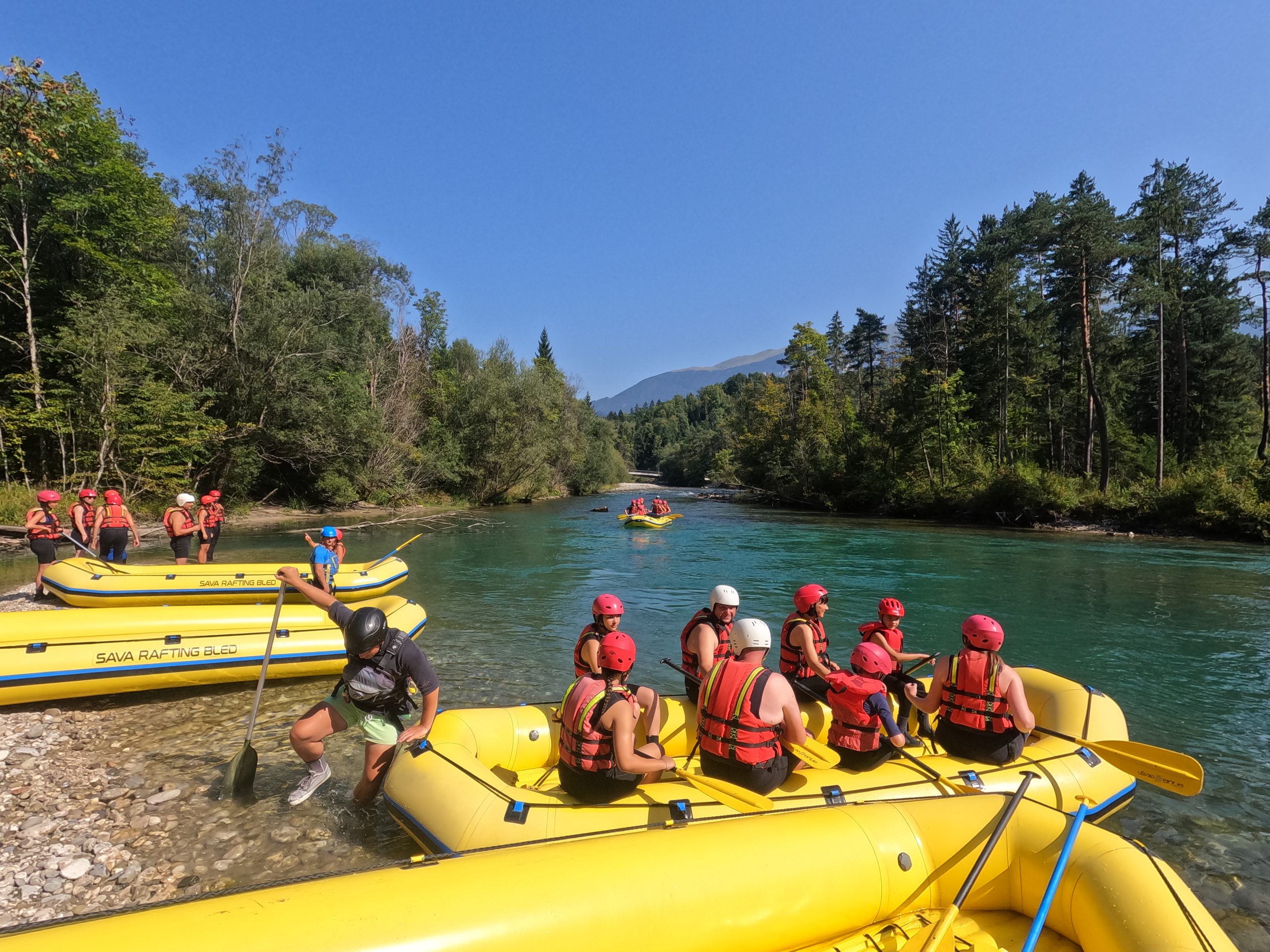 Rafting in Bled - Sava River Adventures in Bled